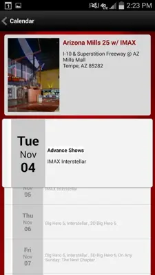 Harkins Theatres android App screenshot 1