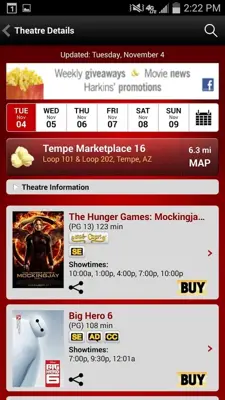 Harkins Theatres android App screenshot 6